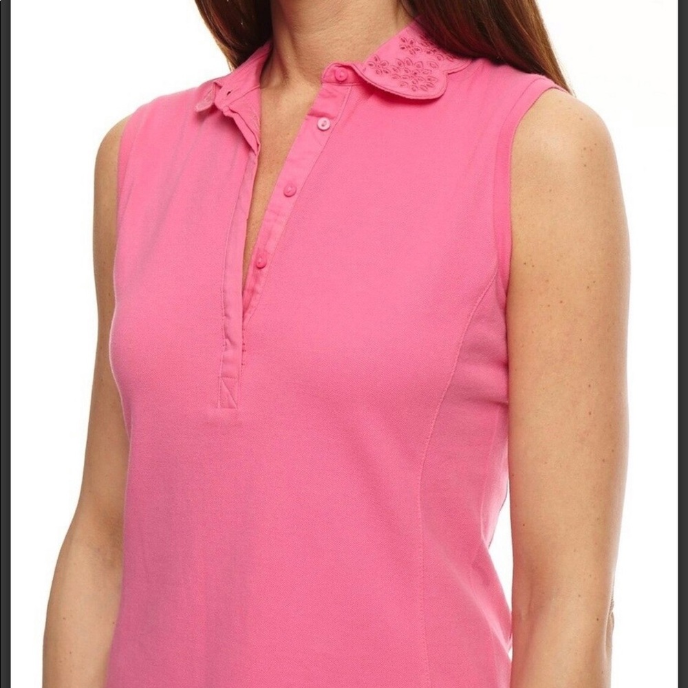 Golftini Eyelet Collar Polo Shirt